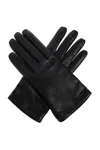 Saint Laurent Lambskin Gloves In Black