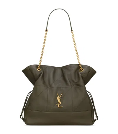 Saint Laurent Lambskin Jamie 4.3 Shoulder Bag In Green