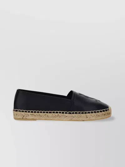 SAINT LAURENT LAMBSKIN ROPE DETAIL ESPADRILLES
