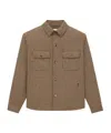 Saint Laurent Lapel Long-sleeved Casual Jacket In Multi