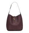 Saint Laurent Le 5 A 7 Supple Large Leather Hobo Bag In Brown