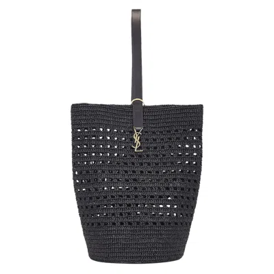 Pre-owned Saint Laurent Large Cécile Bucket Bag 'noir' | Black | Women's Size Onesize
