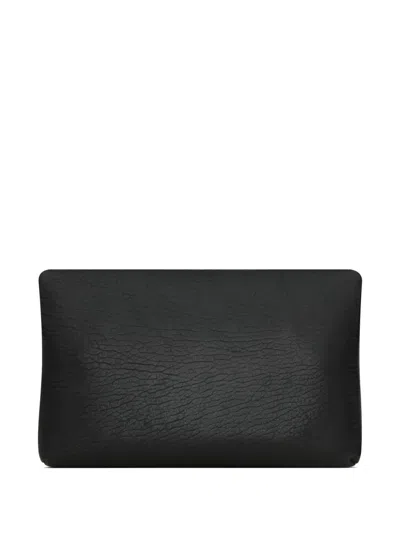 Saint Laurent Large Envelope Pouch In Black