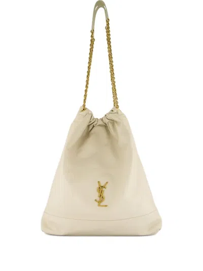 Saint Laurent Large Jamie Shoulder Bag In Neutral