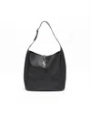 Saint Laurent Large Le 5 Á 7 Hobo Bag In Black
