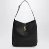 Saint Laurent Large Le 5 A 7 Hobo Bag In Black