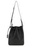 Saint Laurent Large Leather Bucket Bag