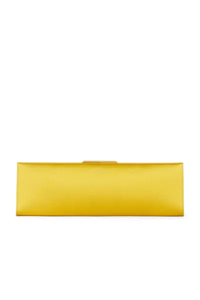 Saint Laurent Large Midnight Pochette In White