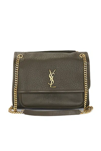 Pre-owned Saint Laurent Large Niki Chain Bag In Brown