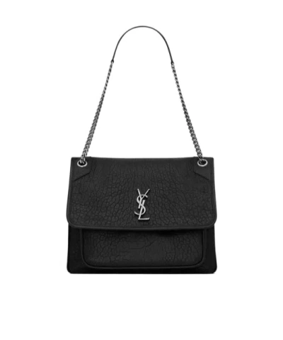 Saint Laurent Large Niki Shoulder Bag In Black