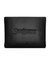 Saint Laurent Large Puffy Pouch In Black