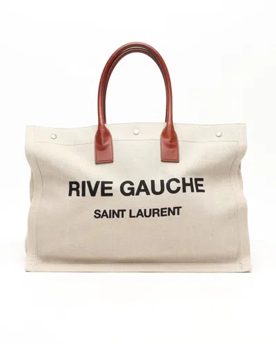 Saint Laurent Large Rive Gauche Tote Bag