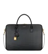 Saint Laurent Large Sac De Jour Bauletto Messenger Bag In Black