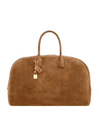 Saint Laurent Large Sac De Jour Duffle Bag In Sand