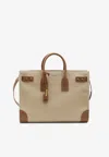 Saint Laurent Large Sac De Jour Top Handle Bag In Sand