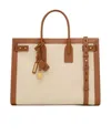 Saint Laurent Large Sac De Jour Tote Bag In Nude