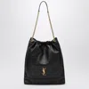 Saint Laurent Black Jamie Large Shoulder Bag In Black