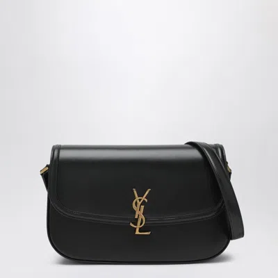 SAINT LAURENT SAINT LAURENT  LARGE SOLFERINO BAG IN BLACK LEATHER