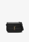 Saint Laurent Large Solferino Nappa Leather Crossbody Bag In Black