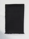 Saint Laurent Large Square Scarf In Black
