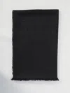 Saint Laurent Large Square Scarf In Black