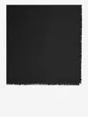 Saint Laurent Large Square Scarf In Black