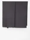Saint Laurent Large Square Scarf In Black