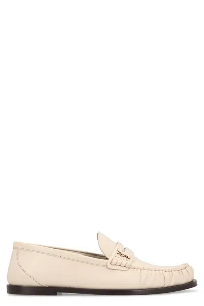SAINT LAURENT SAINT LAURENT LAURENT LEATHER LOAFERS