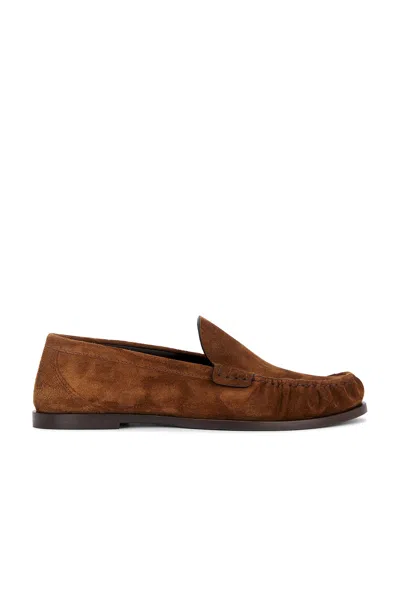Saint Laurent Laurent Loafer In Snuff