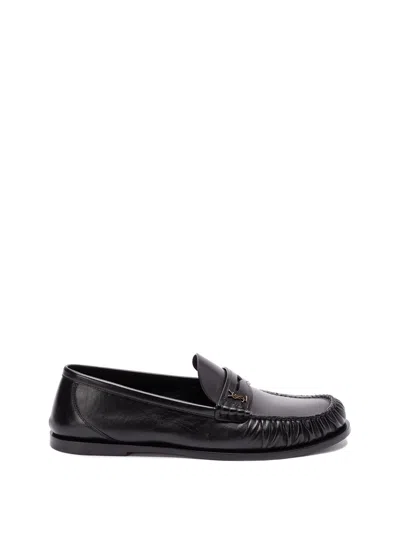 Saint Laurent `laurent` Loafers In Black  
