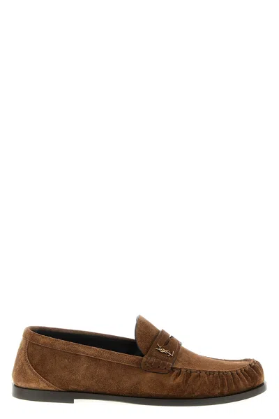 Saint Laurent Loafers "laurent" In Black