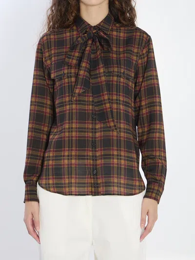 SAINT LAURENT LAVALLIÈRE CASSANDRE SHIRT