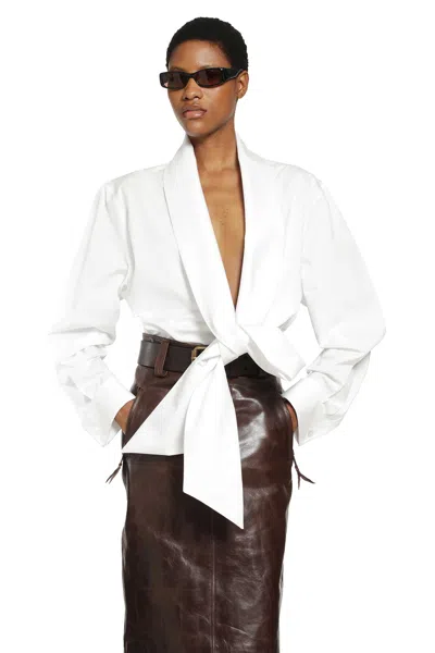 Saint Laurent Shirt In White