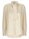 Saint Laurent Lavalliere Silk Shirt