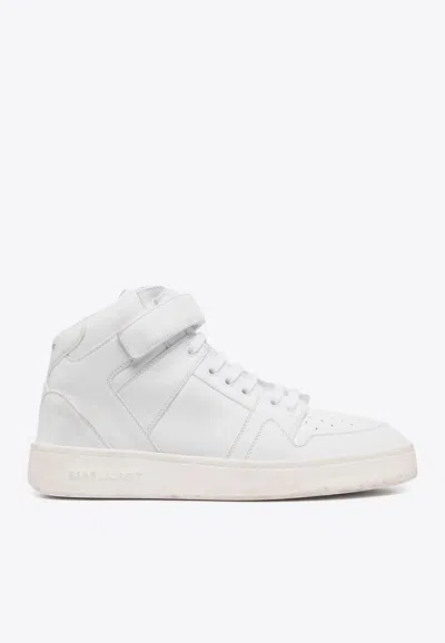 SAINT LAURENT LAX HIGH-TOP SNEAKERS