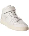 Saint Laurent Lax High-top Sneakers In White