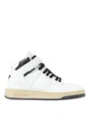 Saint Laurent Men's Lax Mid Top Sneaker Greenwich