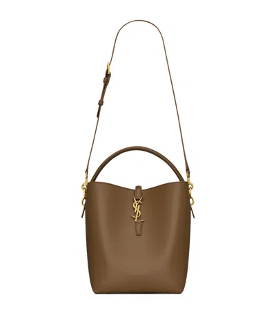 Saint Laurent Le 37 Bucket Bag In Beige