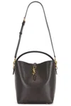 Saint Laurent Le 37 Bucket Bag In Gray