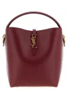 Saint Laurent Le 37 Bucket Bag In Red