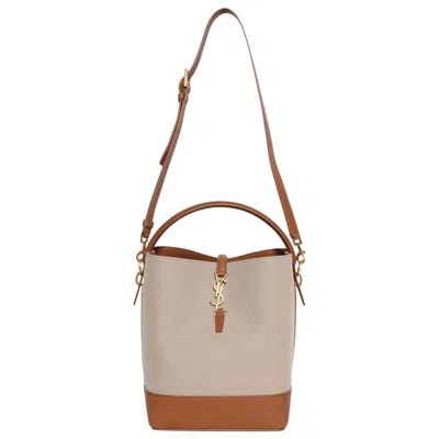 Pre-owned Saint Laurent Le 37 'desert/dust/brick' In Brown