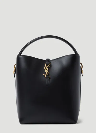 Saint Laurent Le 37 Bucket Bag In Black
