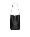Saint Laurent Le 37 Long Bucket Bag In Black
