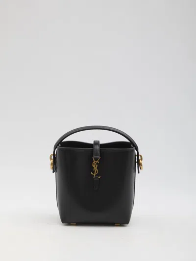 Saint Laurent Le 37 Mini Bag In Black