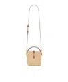 Saint Laurent Le 37 Mini Bucket Bag In Natural