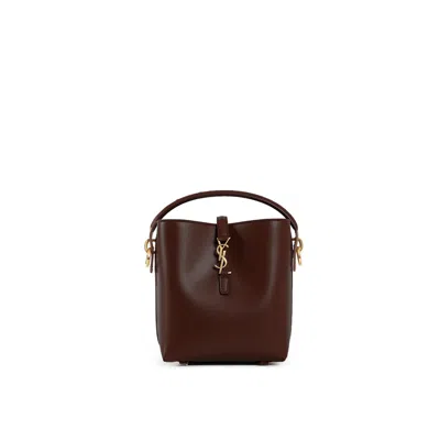 Saint Laurent Le 37 Mini Shoulder Bag In Burgundy