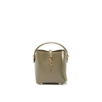 Saint Laurent Le 37 Mini Shoulder Bag In Green