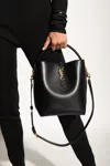 Saint Laurent Le 5 A 7 Shoulder Bag In Black