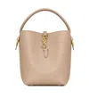Saint Laurent Le 37 Small In Shiny Leather In Brown
