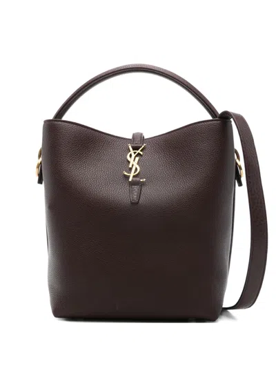 Saint Laurent Le 37 Tote Bag In Brown